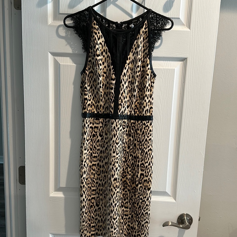 GUESS LEOPARD WOMEN DRESSES